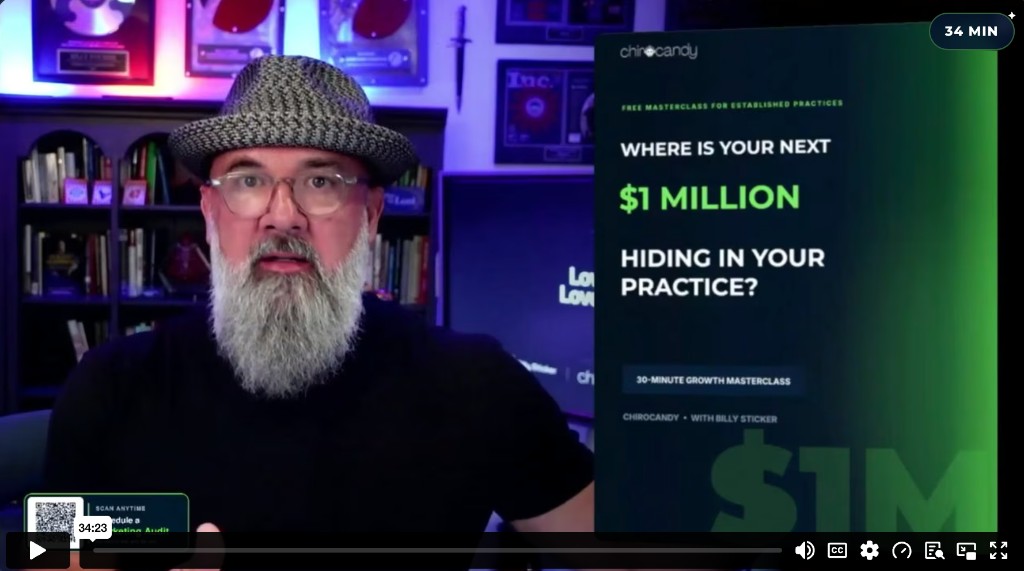 Your Next $1M in Practice masterclass with Billy Sticker